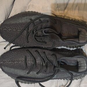 Yezzee Black Knit Sneakers